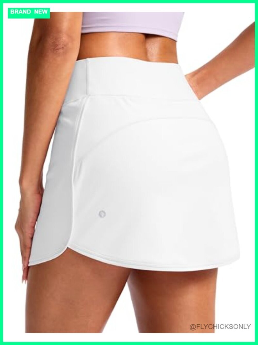 High Waisted Golf Skorts for Women with Pockets A Line Athletic Tennis Skirt